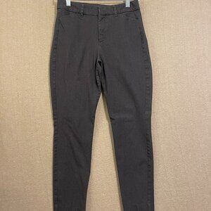 Old Navy Pixie Pants Women's 4 Gray High Rise Secret Slim Pockets